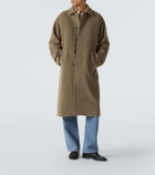 Auralee Belted wool coat