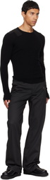 HELIOT EMIL Black Transmittance Jeans