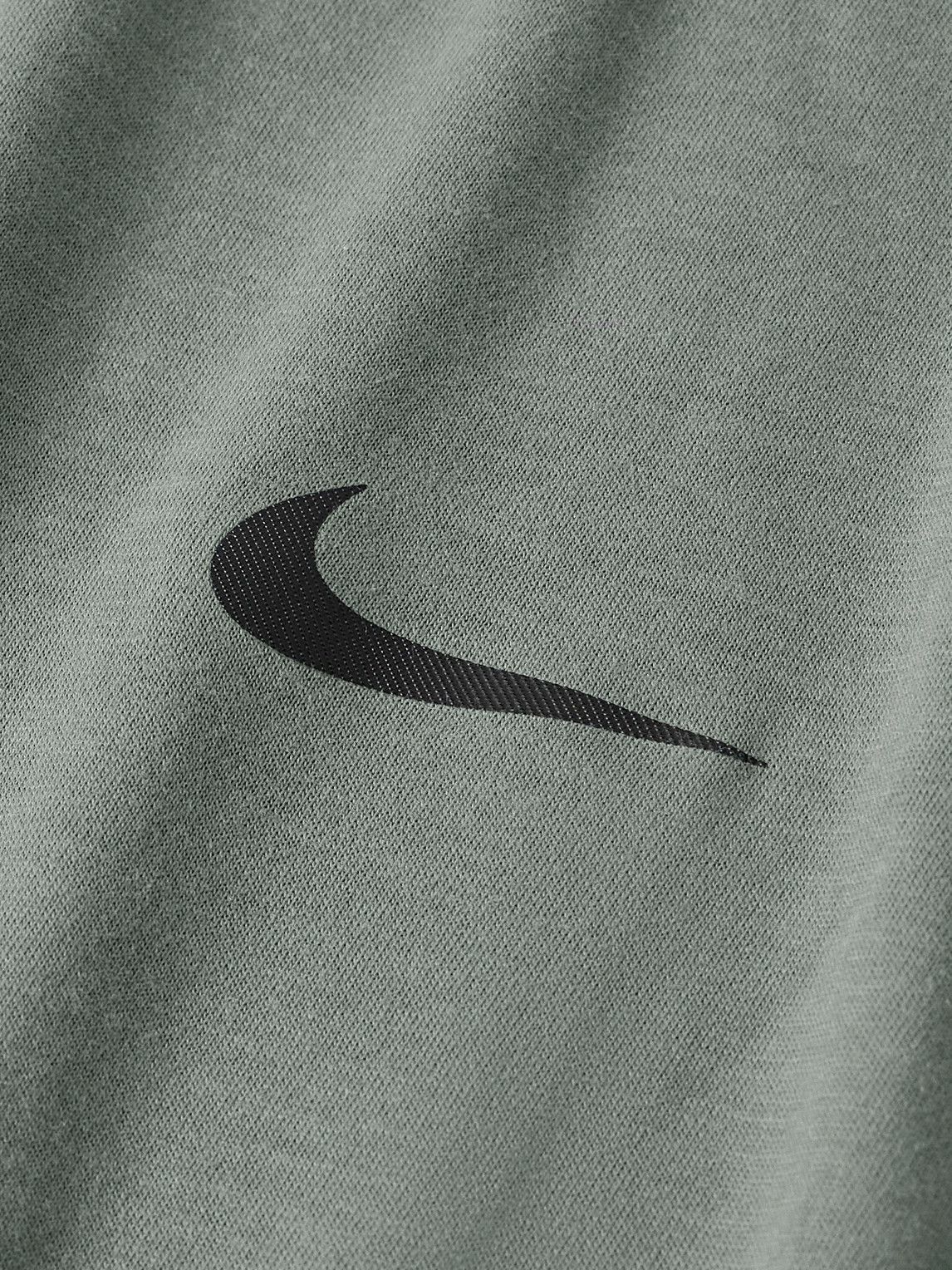 Nike Training - Flex Rep Mesh-Panelled Dri-FIT T-Shirt - Gray