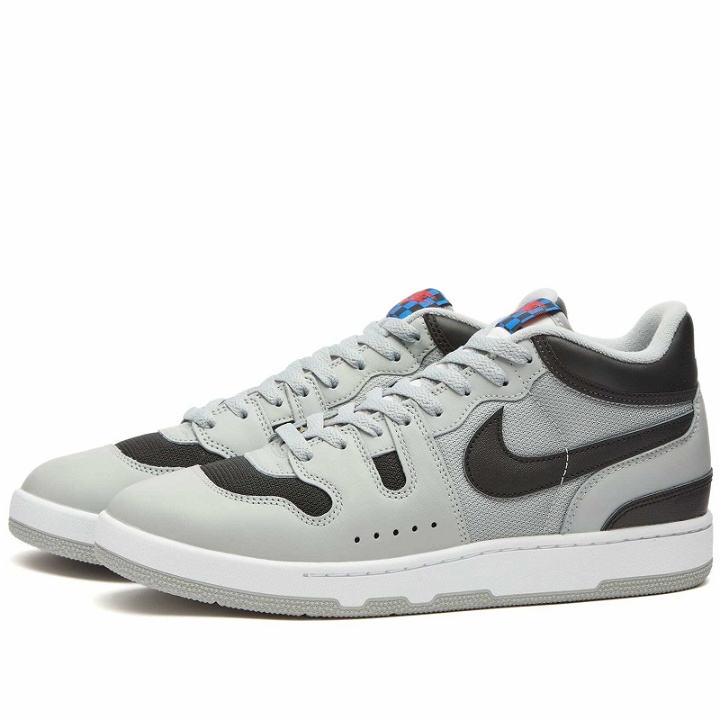 Photo: Nike Attack Qs SP Sneakers in Grey/Black/White
