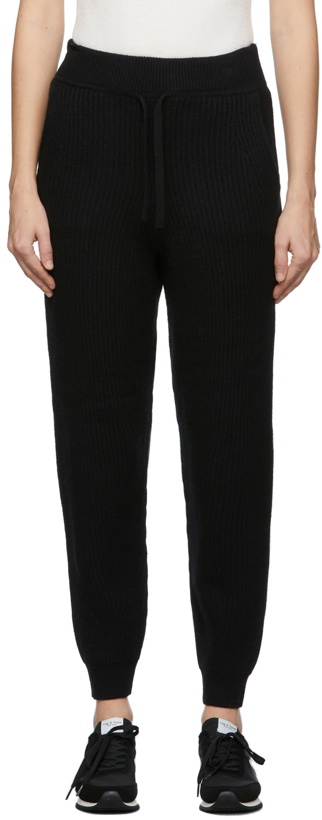 Photo: rag & bone Black Cashmere Pierce Lounge Pants