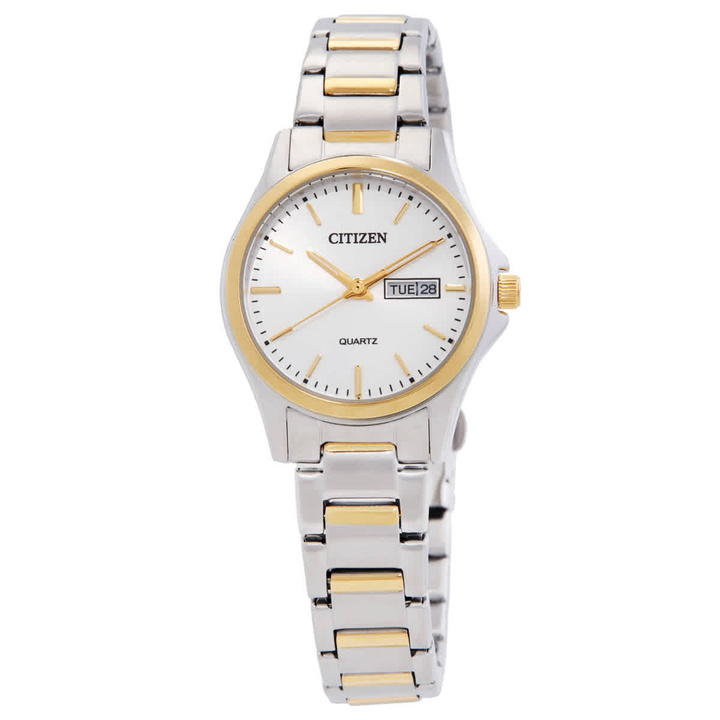 Photo: Citizen Quartz Two-Tone Ladies Watch EQ0614-52A