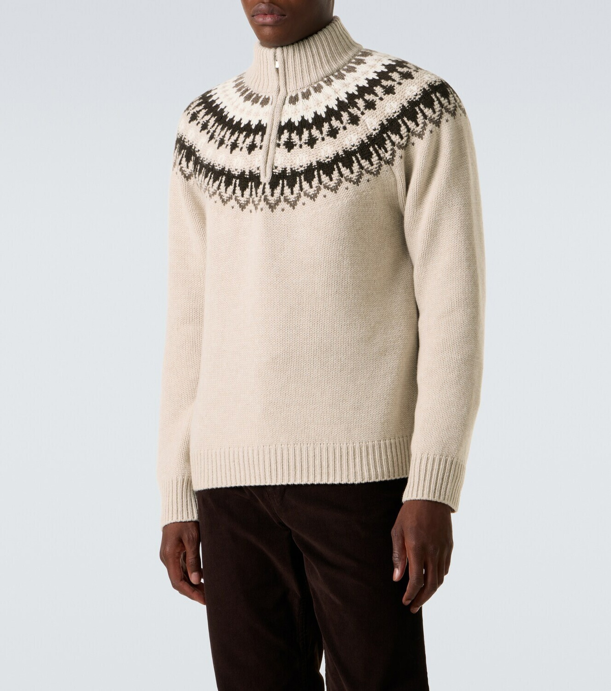 Arch4 Mr Saint Gervais half-zip sweater