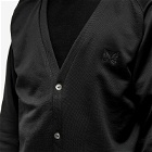 Needles Men's Jersey Cardigan in Black