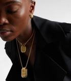 Marie Lichtenberg No Risk No Glory 18kt gold necklace with diamonds
