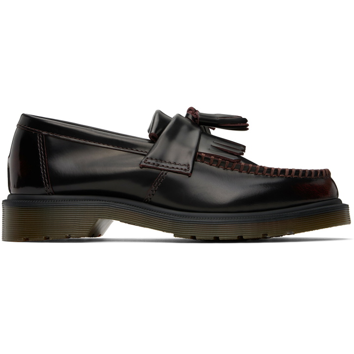 Photo: Dr. Martens Burgundy Adrian Arcadia Leather Tassel Loafers