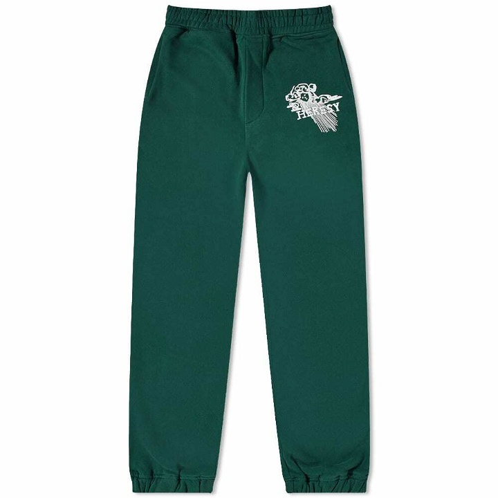 Photo: Heresy Men's Beam Sweat Pant in Forest