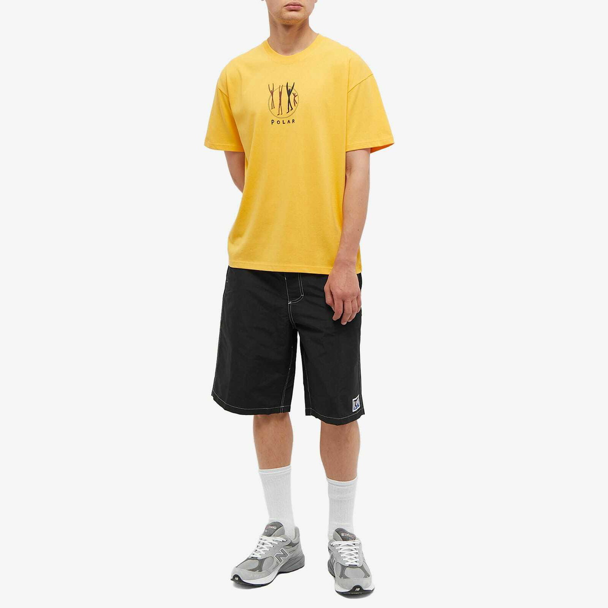 【POLAR SKATE CO】 POLAR GANG TEE [ORANGE SORBET] Polar Gang T-Shirt - Orange Sorbet | Flatspot