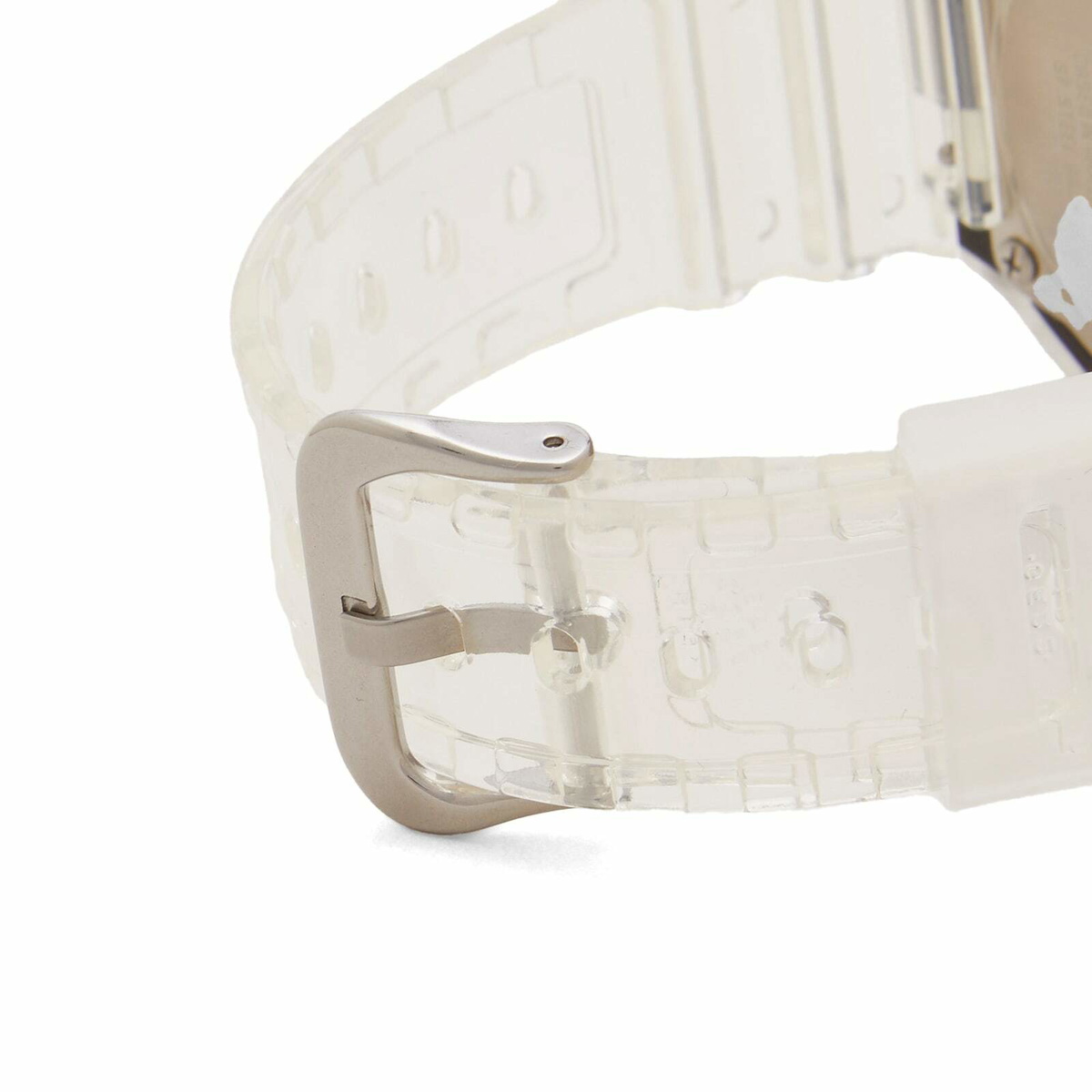 G-Shock GA-2100BM-7A8ER Watch in Silver/Orange 