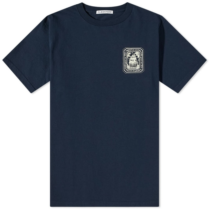 Photo: Flagstuff Men's Ship T-Shirt in Navy