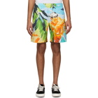 MSGM Multicolor Summer Print Shorts