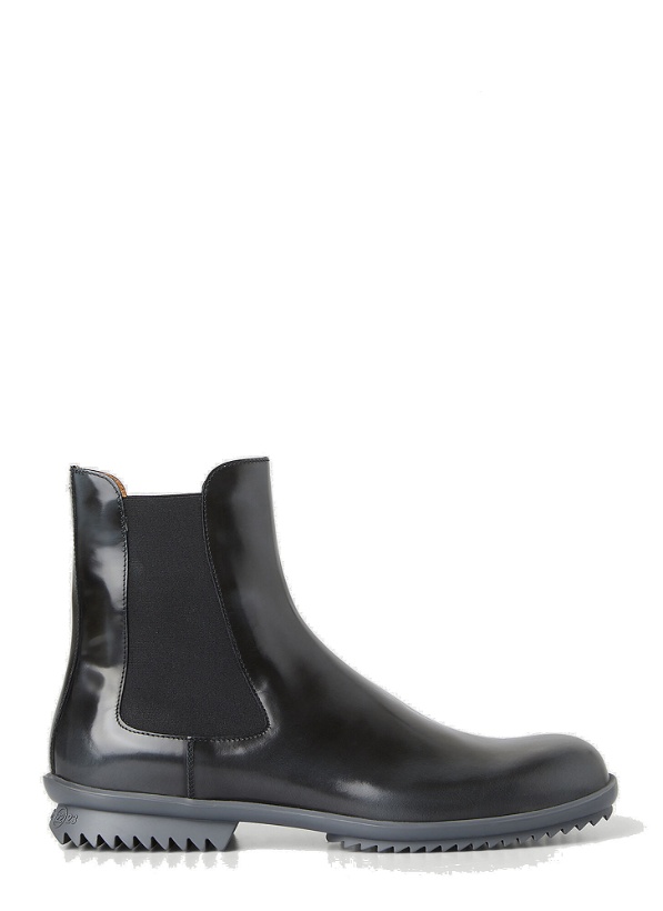 Photo: Brushed Chelsea Boots in Black
