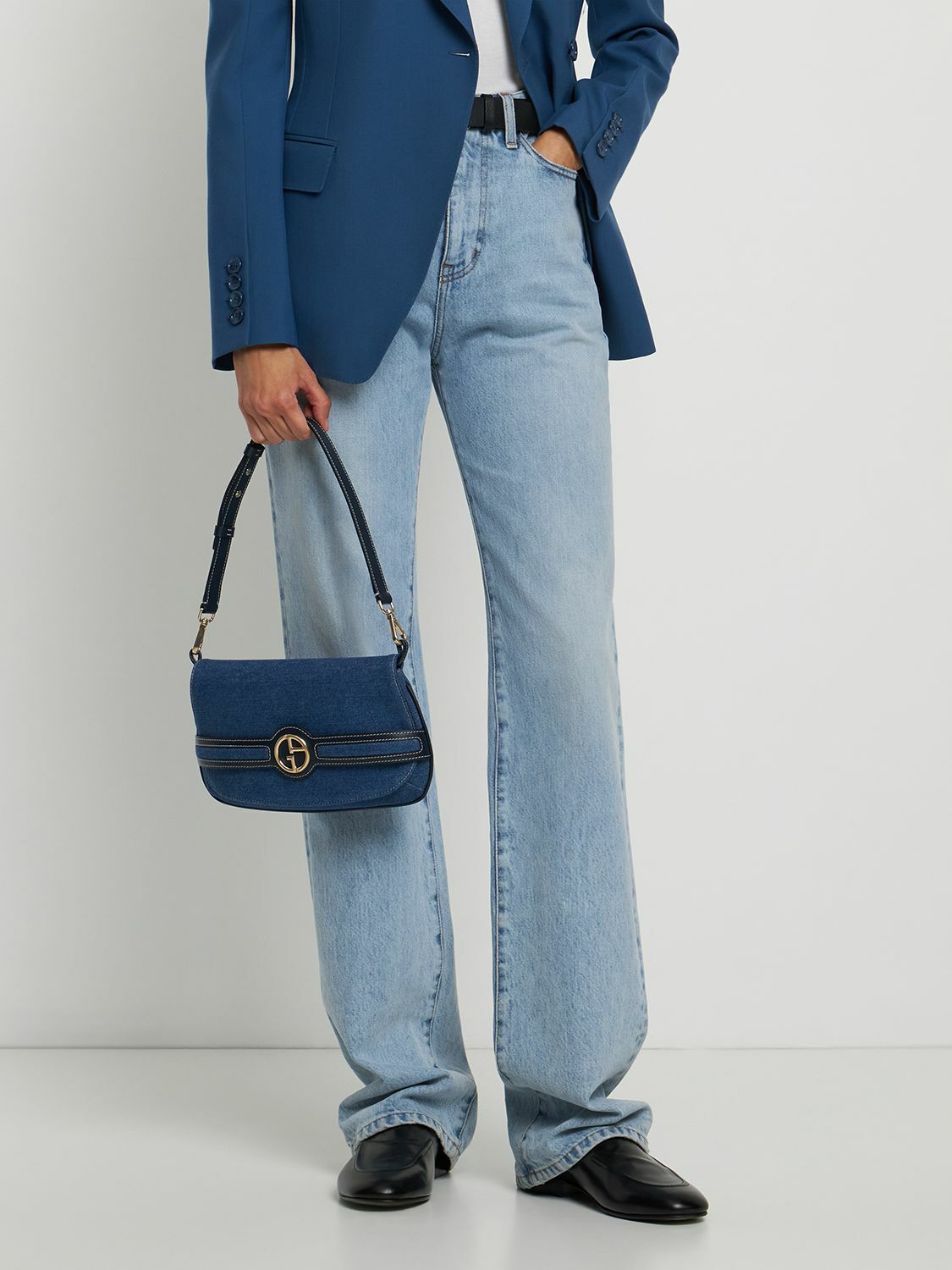 ARMANI JEANS】 ENAMEL SHOULDER BAG 2856P ARMANI JEANS】 ENAMEL SHOULDER BAG 2856P