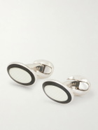 Deakin & Francis - Enamel Sterling Silver Cufflinks