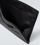 Loro Piana Extra A4 leather pouch