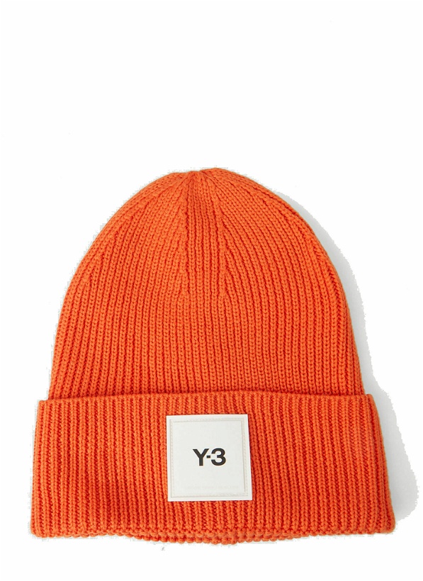 Photo: Logo Beanie Hat in Orange