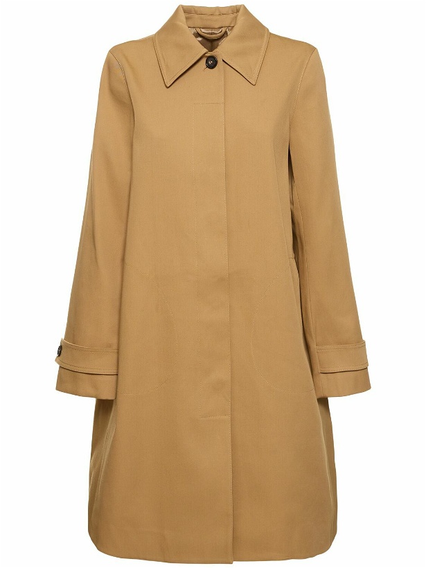 Photo: TOTEME A-line Car Cotton Trench Coat