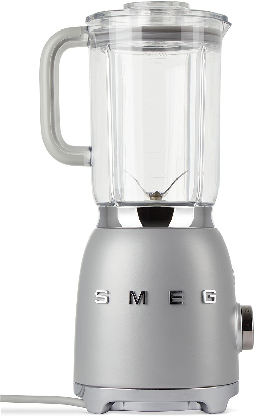 Photo: SMEG Silver Retro-Style Blender