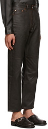 Our Legacy Formal Rider Cut Mud Dyed Trousers