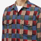 Beams Plus Men's WORK Like Dobby Check Shirt in Patchwork