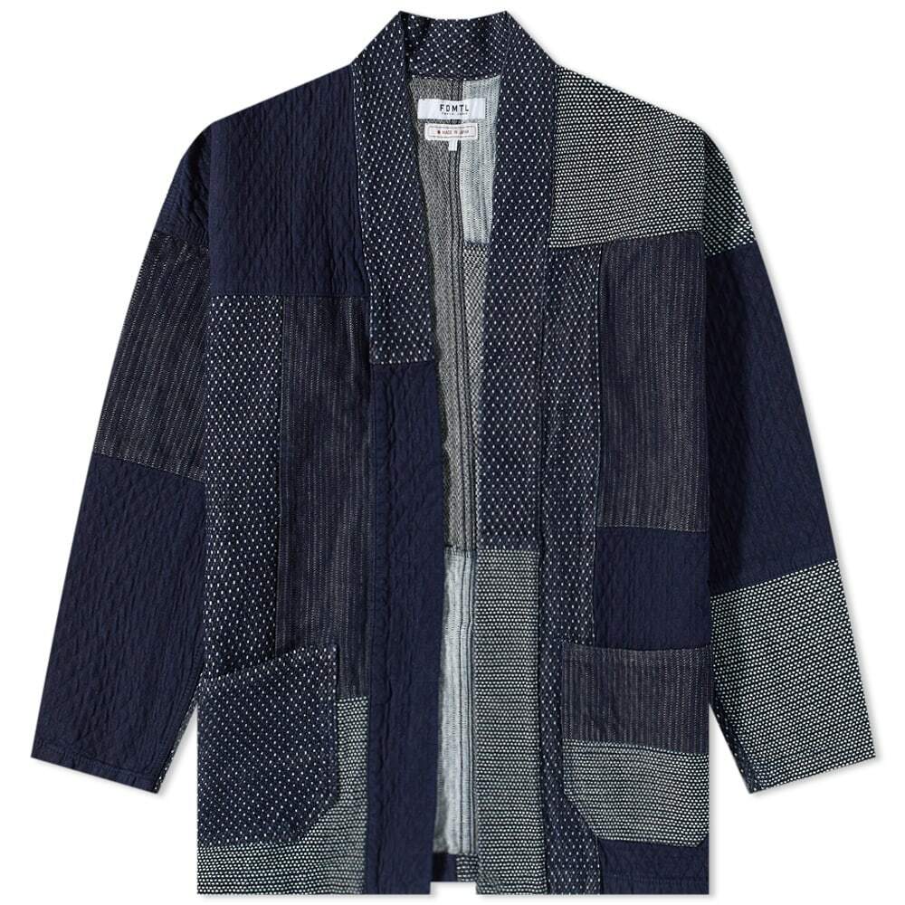 Deluxe Sashiko Cotton Haori - Sleeveless Jacket - Made in Japan