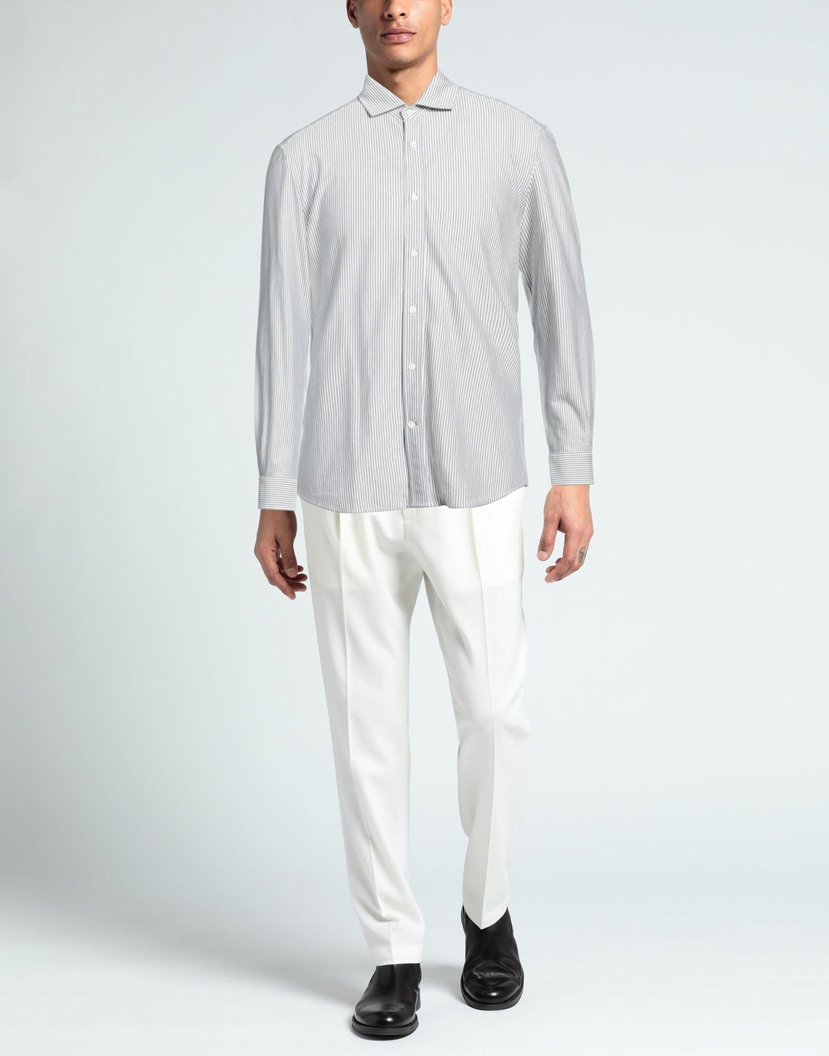 Brunello Cucinelli Mens Shirt Military in Green