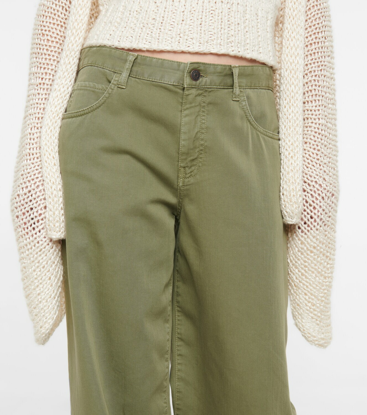 The Row - Eglitta low-rise cotton pants