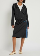 Adidas X Wales Bonner X Wales Bonner Hooded Satin Jacket Black