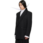 EGONlab Black Oversized Tailored Blazer