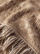 Alanui - Land of Alpacas Jacquard-Knit Blanket