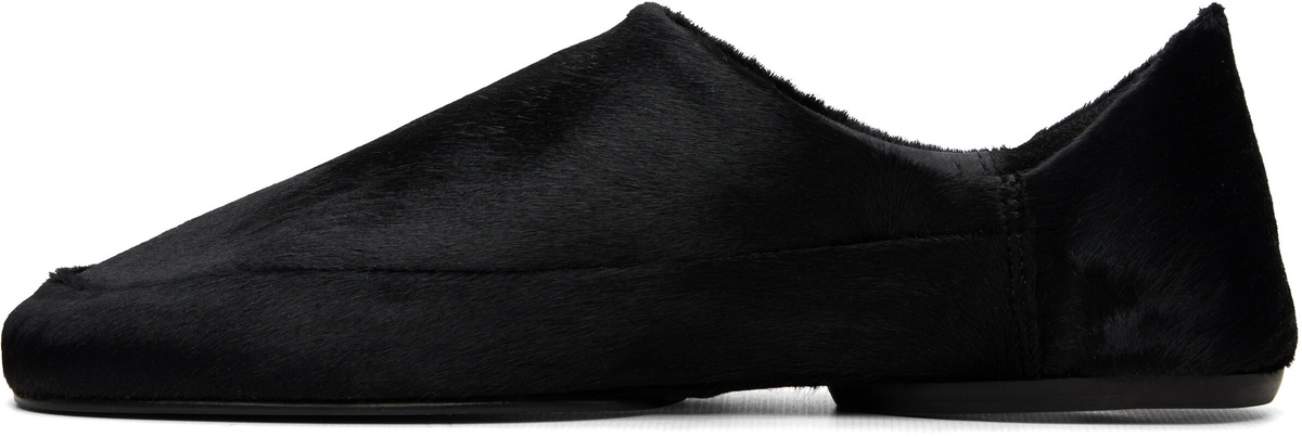 JUDE Black Floor Slippers