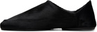 JUDE Black Floor Slippers