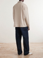 FRAME - Checked Woven Shirt - Neutrals