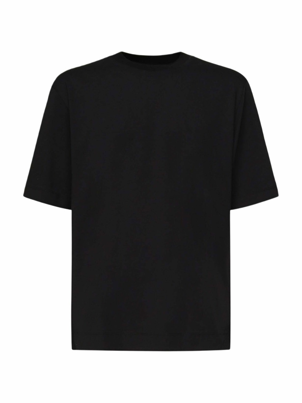 Photo: Zegna Cotton And Silk T-shirt