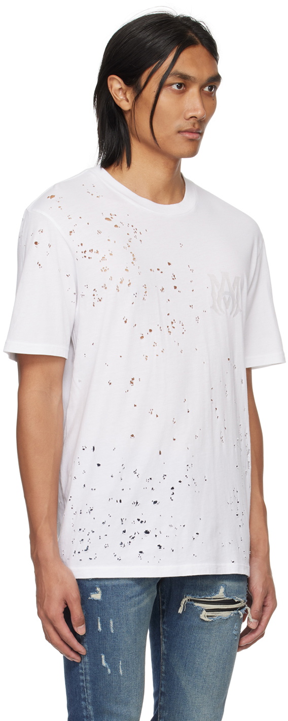 【関税込み】AMIRI ホワイト Hollywood Shotgun Tシャツ Amiri Hollywood Shotgun Logo T-Shirt in White for Men | Lyst
