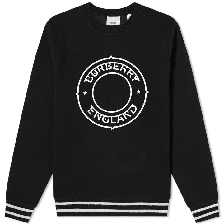 Photo: Burberry Whitmore RL Logo Crew Knit