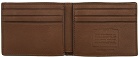 Coach 1941 Brown Leather Slim Bifold Wallet