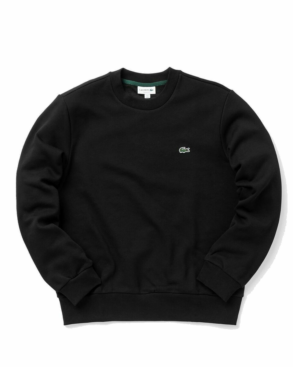 Photo: Lacoste Sweatshirt Black - Mens - Sweatshirts