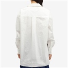 YMC Women's Lena Long Sleeve Shirt in White