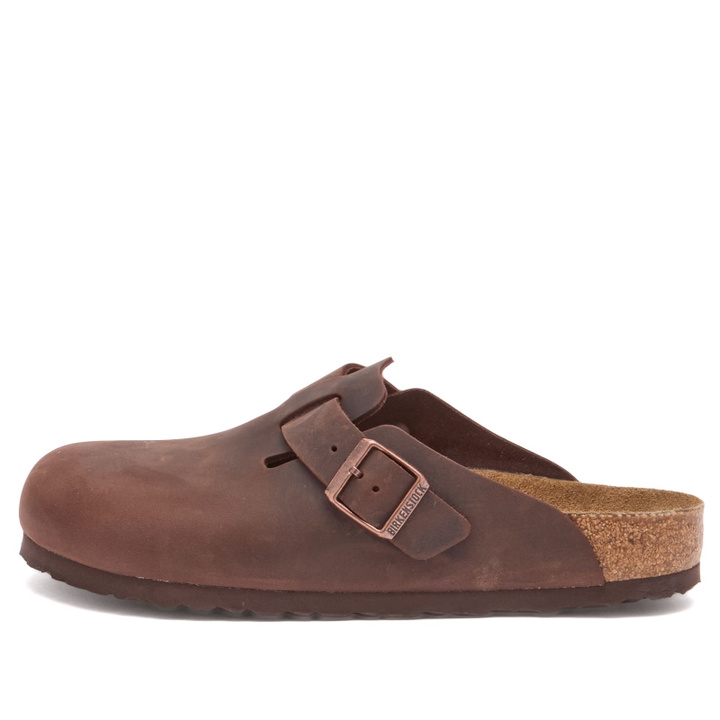 Photo: Birkenstock Boston SFB Clog - Habana Oiled Leather