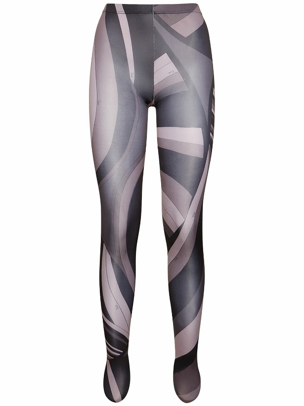 Photo: PUCCI Printed Jersey Leggings with Feet