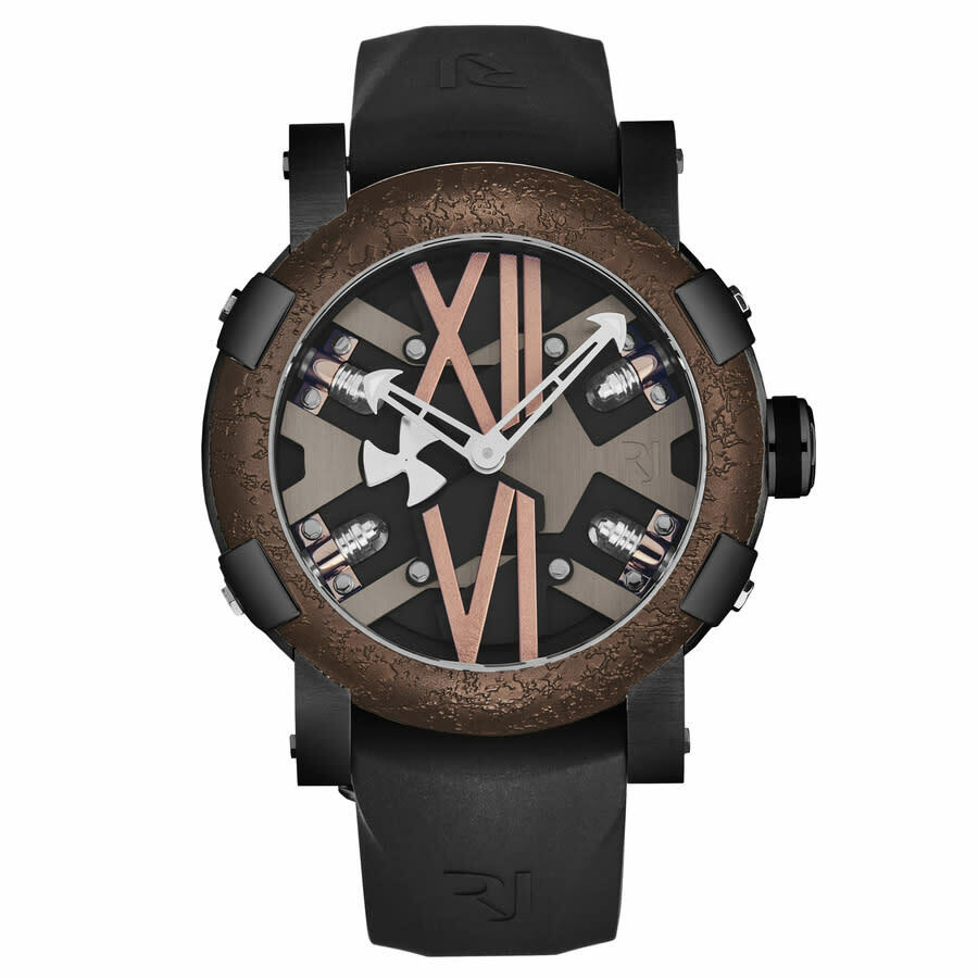 Romain Jerome Steampunk Automatic Black Dial Mens Watch RJ.ST.AU.103.20