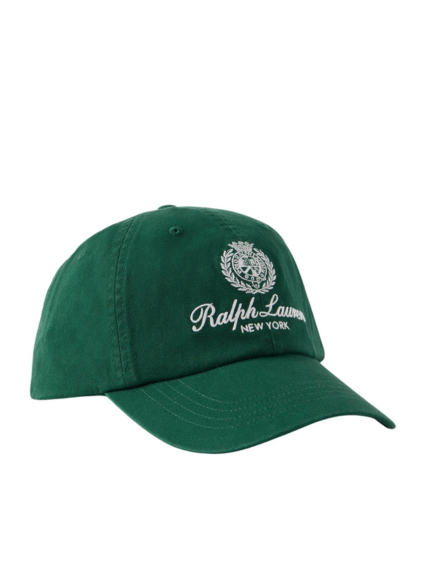 Photo: Polo Ralph Lauren - Embroidered Cotton-Twill Baseball Cap