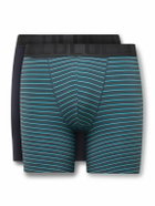 Lululemon - Built to Move Two-Pack Luxtreme™ Boxer Briefs - Green
