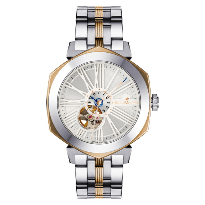 Photo: Rene Mouris Mythique GMT Silver-tone Dial Mens Watch 70108RM3