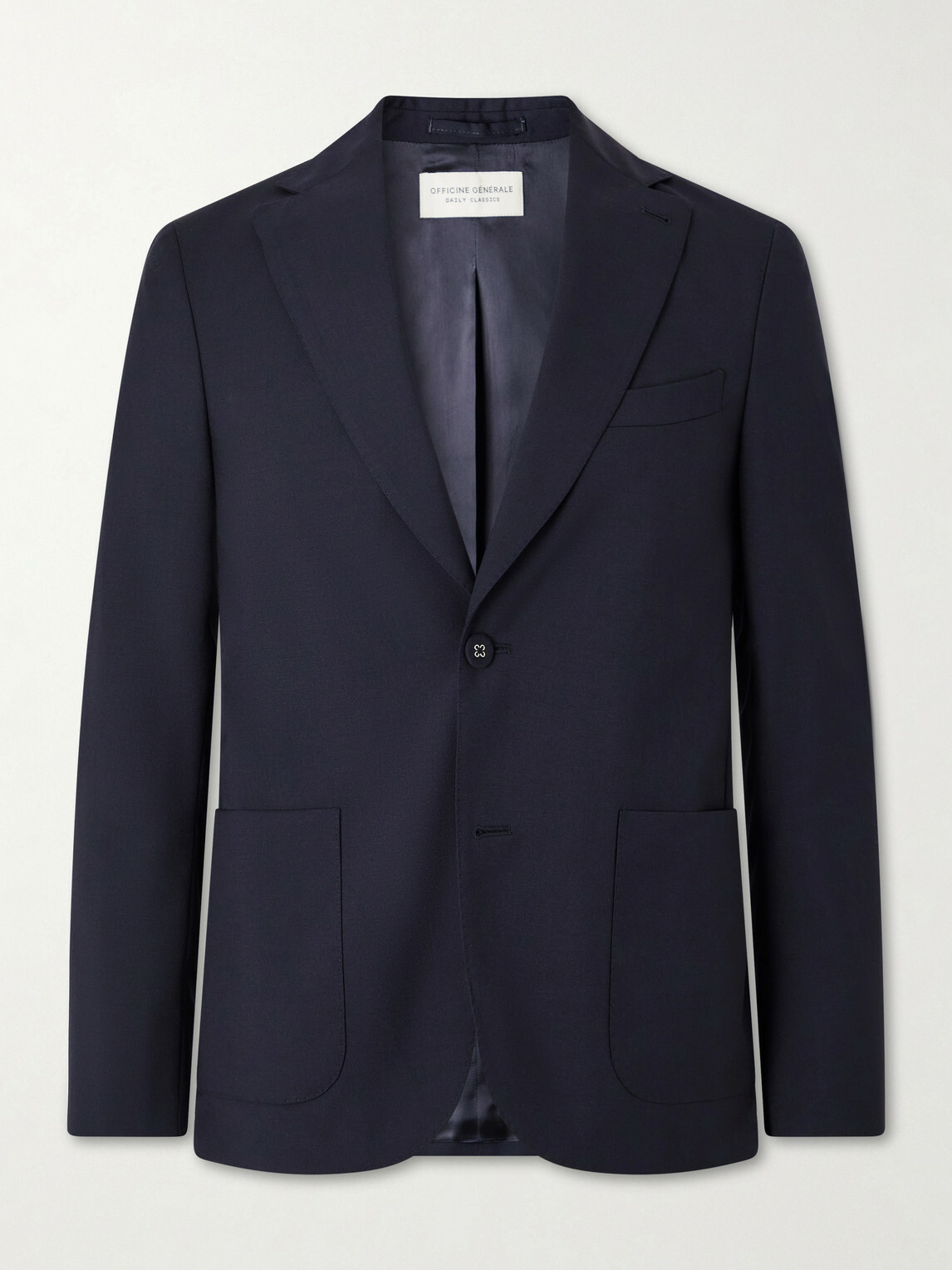 Officine Générale - Arthus Wool-Fresco Suit Jacket - Blue