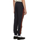 Gucci Blue Web Lounge Pants