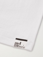 FLAGSTUFF - Printed Cotton-Jersey T-Shirt - White