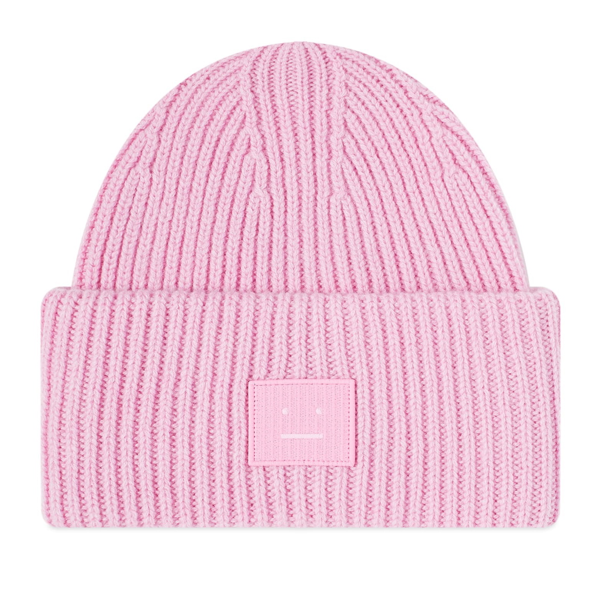 Photo: Acne Studios Pansy N Face Beanie in Bubble Pink
