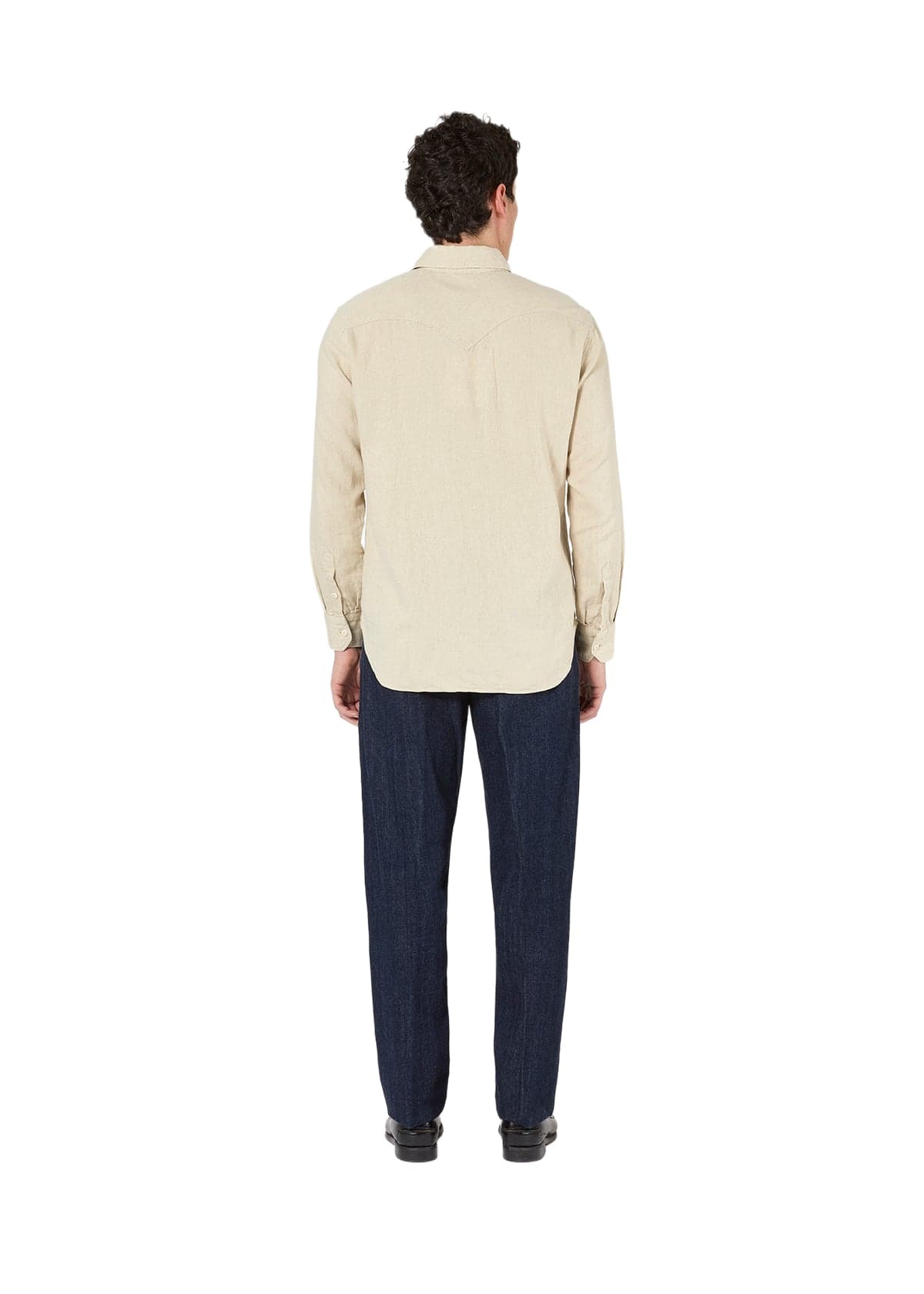 doppiaa Aantide Western Chambray Shirt